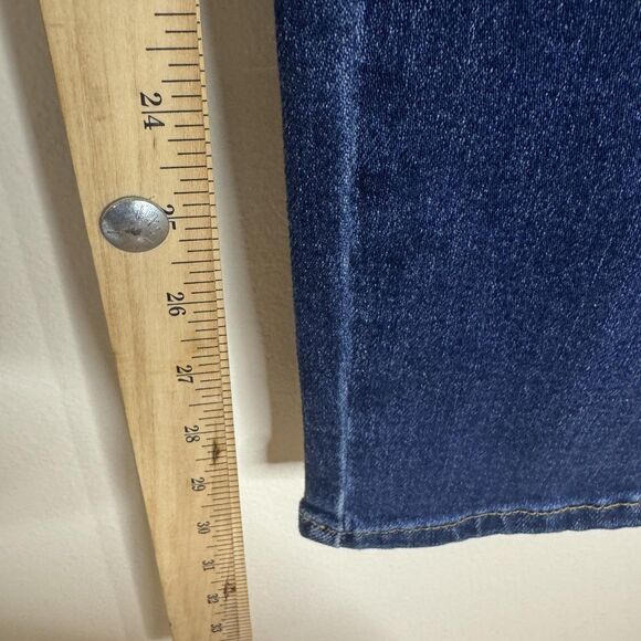 Judy Blue Jeans Womens 13/31 Dark Blue High Waist Straight Stretch Denim JB88575 - Picture 8 of 14